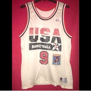 Michael Jordan #9 🏀 1992 USA Dream Team Olympics Basketball Jersey Size 44